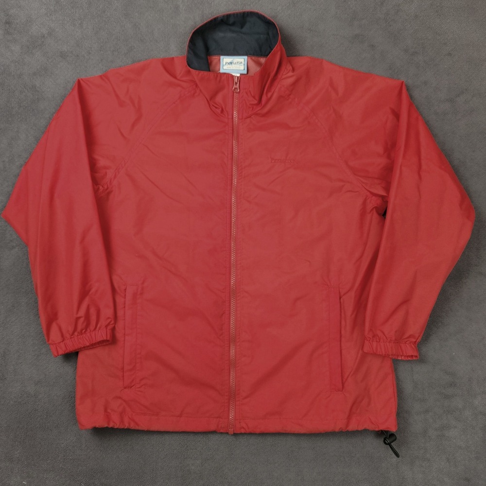 Vintage Pendleton Originals Windbreaker Jacket Mens Small Red Full‎ Zip Nylon